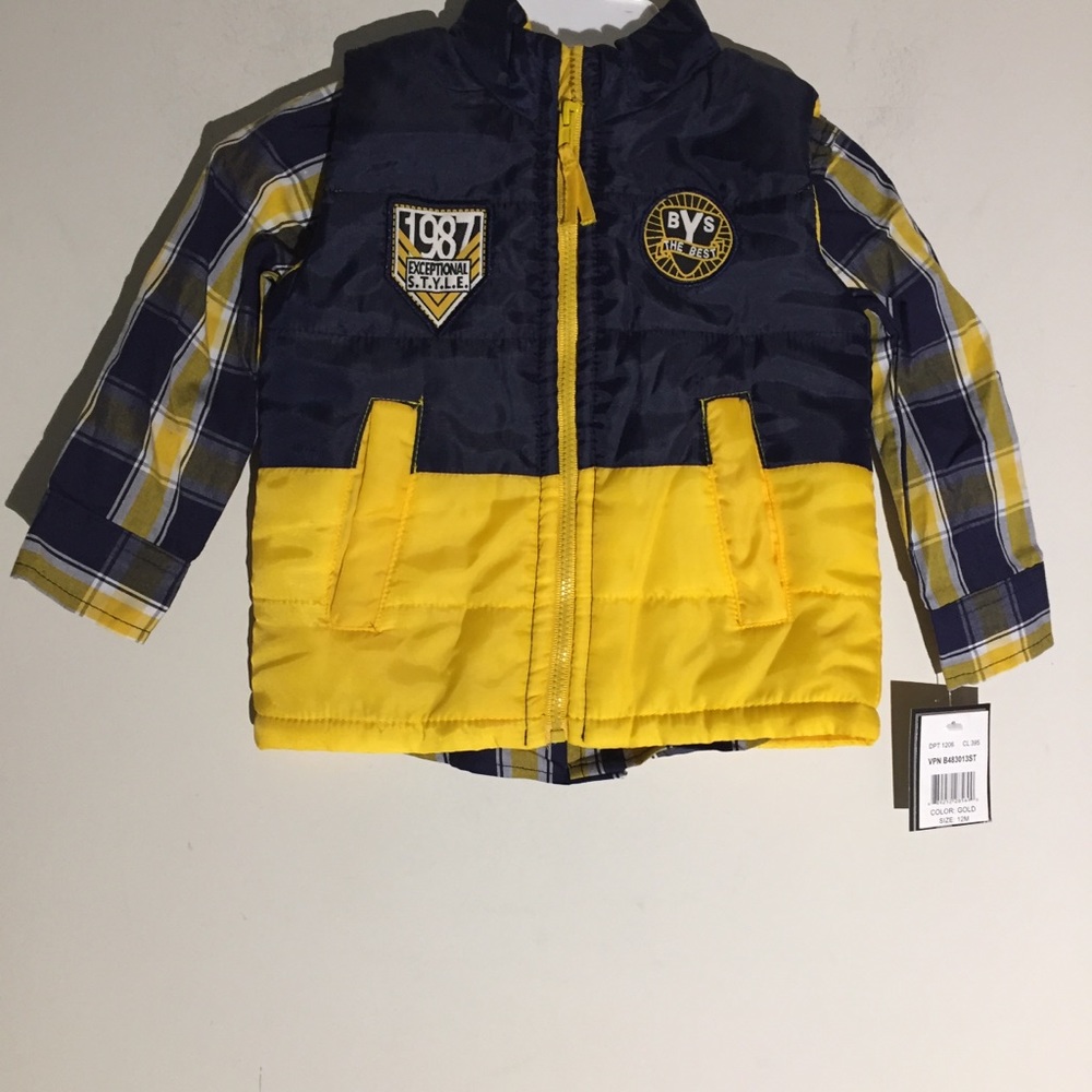 Boys Rock Toddler Shirt And Vest Matching Set -12M